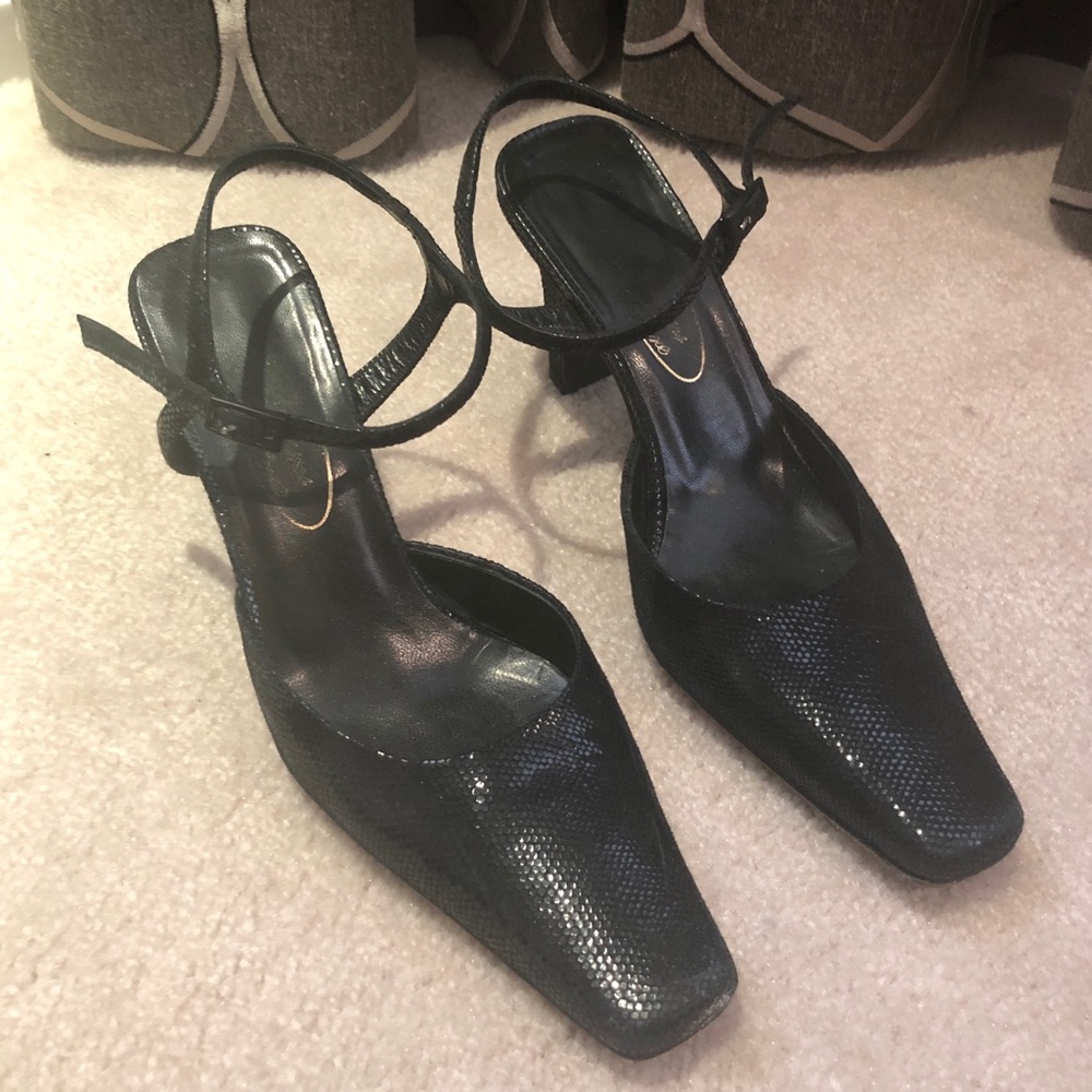 Brown’s Couture Leather Heel Shoe